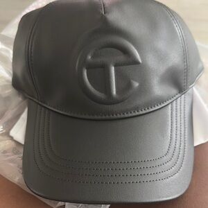 Telfar Embossed Logo Cap in Black